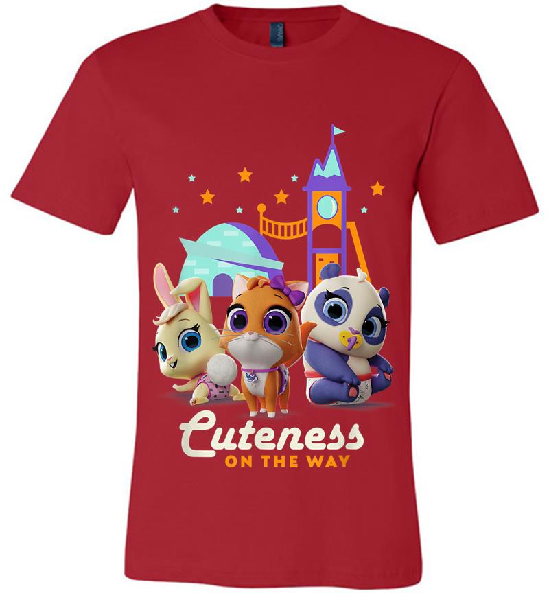 Inktee Store - Disney Junior T.o.t.s. Cuteness On The Way Premium T-Shirt Image