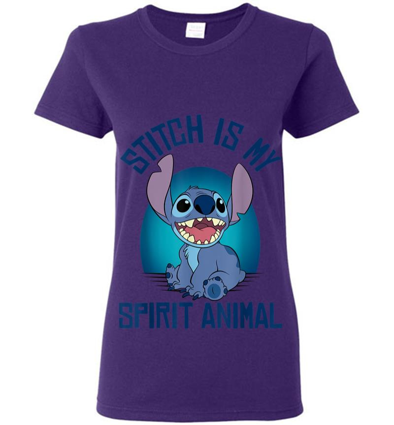 Inktee Store - Disney Lilo Stitch Spirit Animal Stitch Women T-Shirt Image