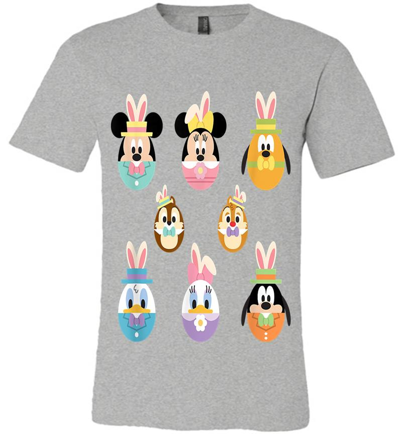 Inktee Store - Disney Mickey And Friends Cute Easter Bunny Ears Premium T-Shirt Image