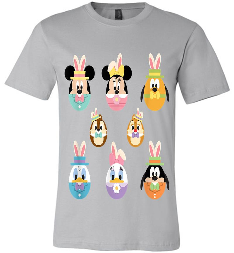 Inktee Store - Disney Mickey And Friends Cute Easter Bunny Ears Premium T-Shirt Image