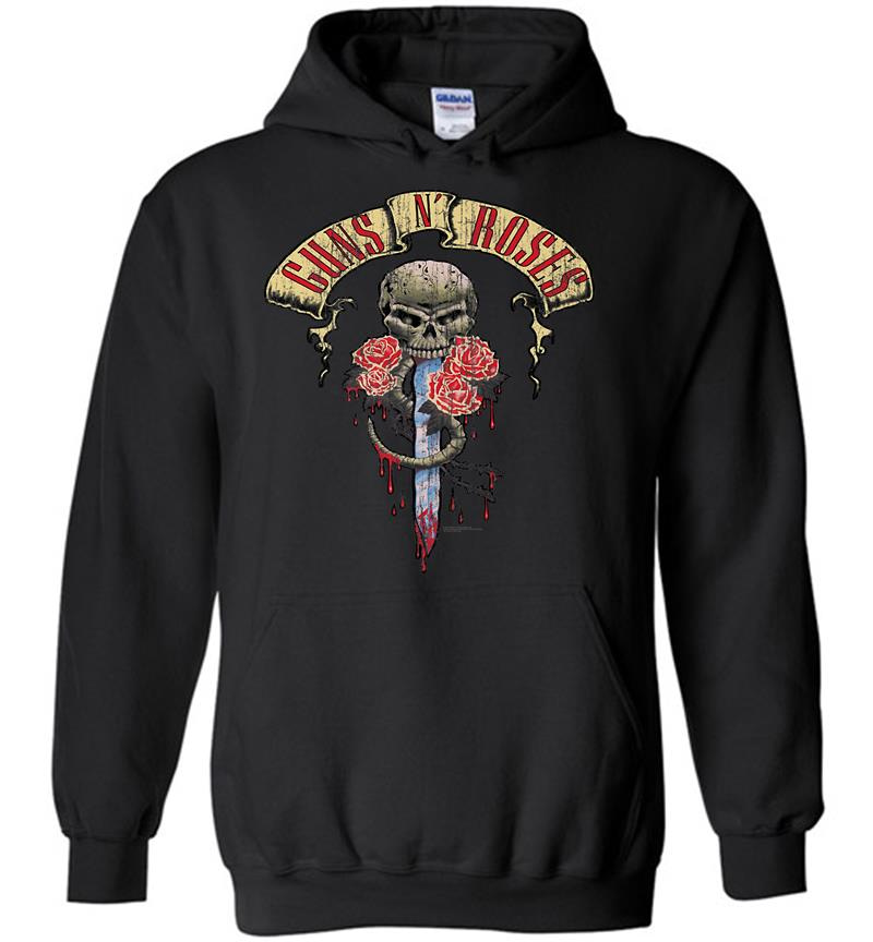 Guns N Roses Dagger Skull Hoodies