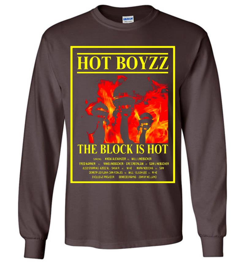 Inktee Store - Hot Boyzz The Block Is Hot San Francisco 49Ers Long Sleeve T-Shirt Image