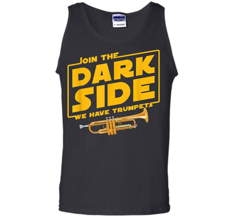 Join The Dark Side Trumpet Player Men Tank Top