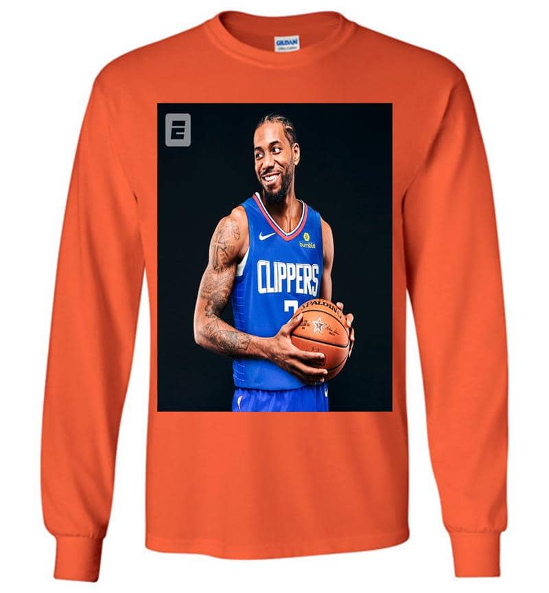 Inktee Store - Kawhi Leonard Los Angeles Clippers Long Sleeve T-Shirt Image