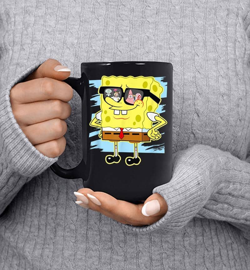 Mademark X Spongebob Squarepants Spongebob Reflection In Sunglasses Mug