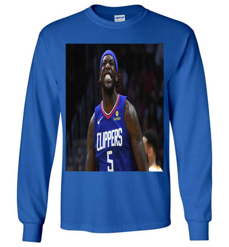 Inktee Store - Montrezl Harrell Los Angeles Clippers Long Sleeve T-Shirt Image