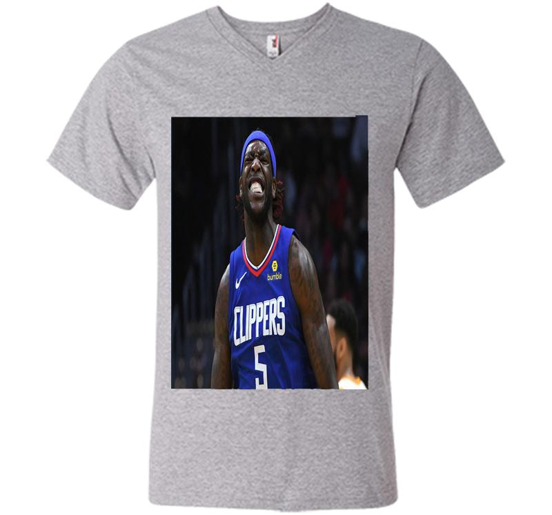 Inktee Store - Montrezl Harrell Los Angeles Clippers V-Neck T-Shirt Image