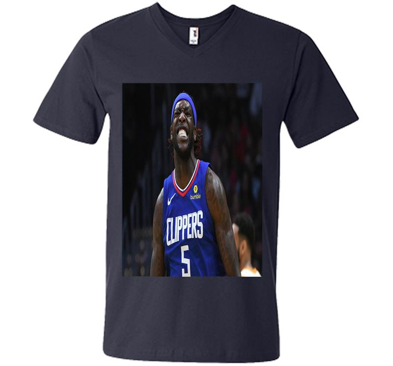 Inktee Store - Montrezl Harrell Los Angeles Clippers V-Neck T-Shirt Image