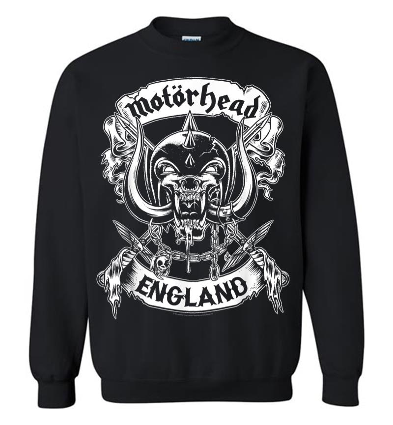 Motrhead England Crossed Swords Sweatshirt