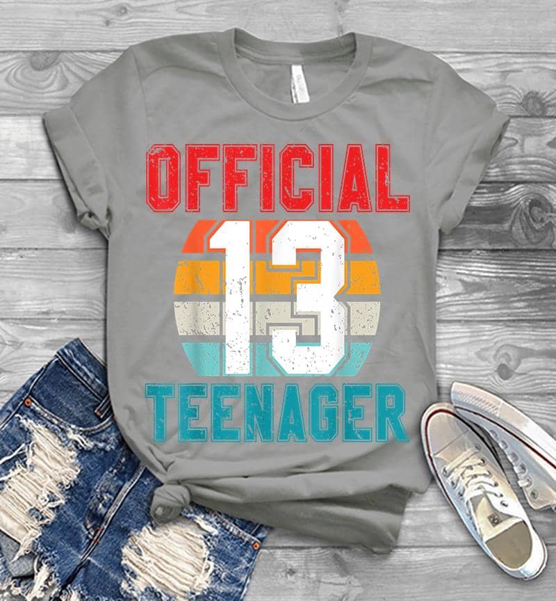 Inktee Store - Official Nager 13 Years Old 13Th Birthday Boys Girl Mens T-Shirt Image