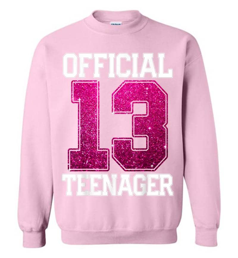 Inktee Store - Official Nager 13Th Birthday 2007 13 Years Girls Sweatshirt Image