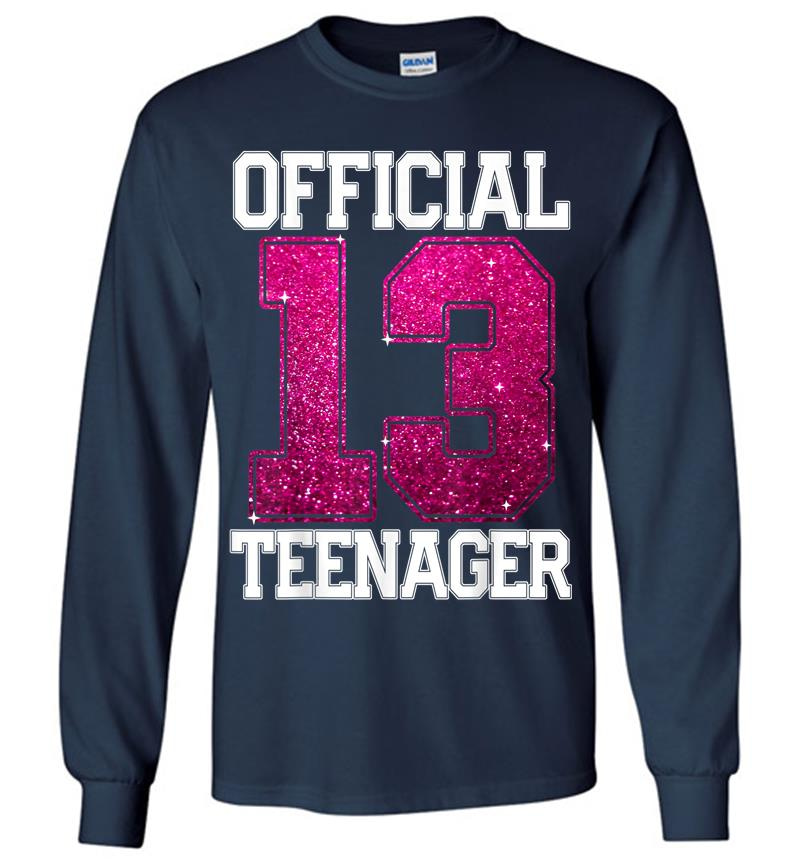 Inktee Store - Official Nager 13Th Birthday 2007 Bday Girls Long Sleeve T-Shirt Image