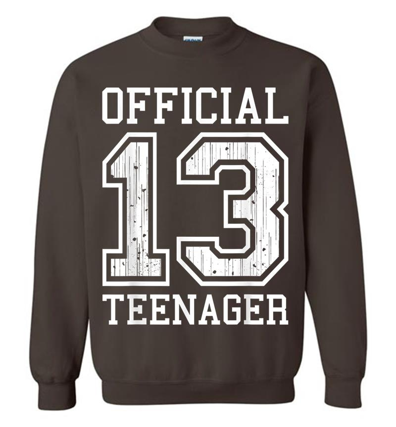Inktee Store - Official Nager 13Th Birthday For Girls Or Boys 13 Sweatshirt Image