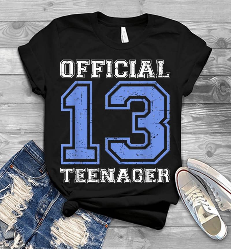 Official Nager - Blue 13Th Birthday Boy Mens T-Shirt