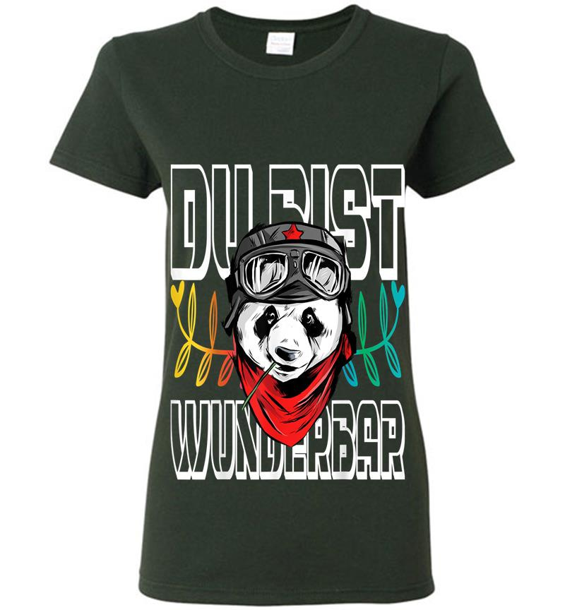 Inktee Store - Pandabr Panda Niedlich Geschenk Fr Kinder Wunderbar Womens T-Shirt Image
