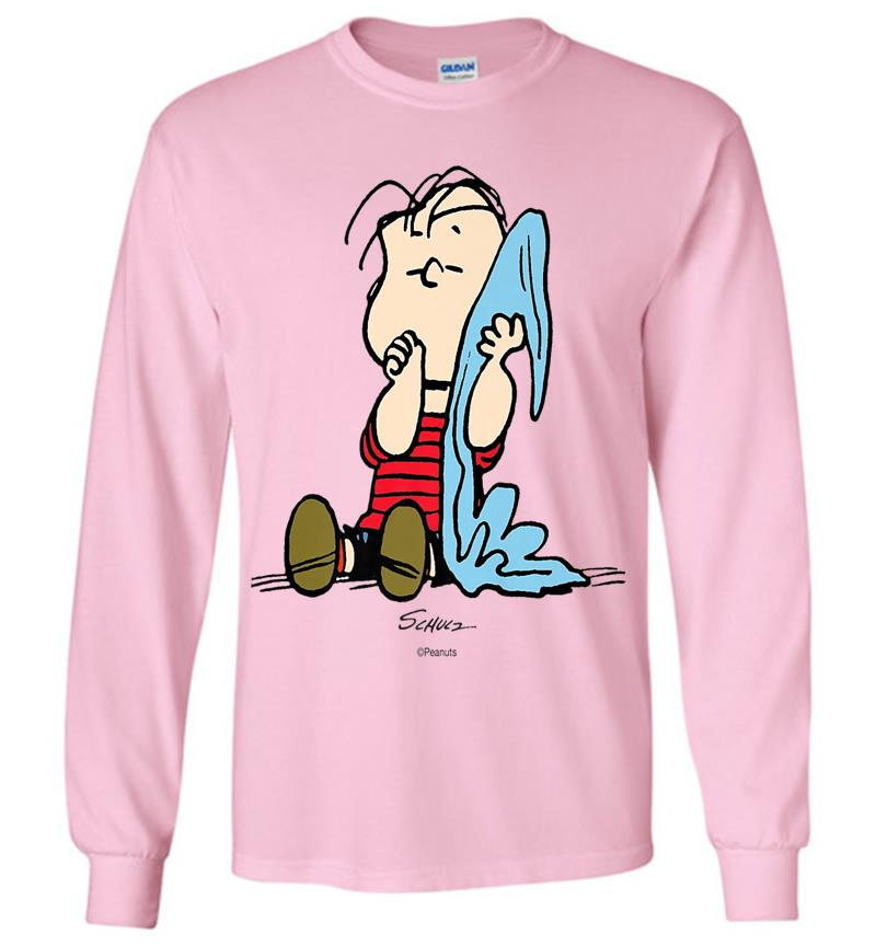 Inktee Store - Peanuts Linus Blanket Long Sleeve T-Shirt Image