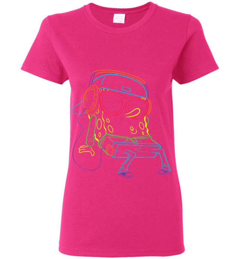 Inktee Store - Spongebob Squarepants Hip Hop Women T-Shirt Image