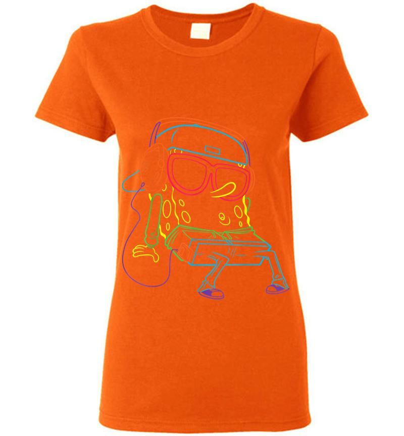 Inktee Store - Spongebob Squarepants Hip Hop Women T-Shirt Image