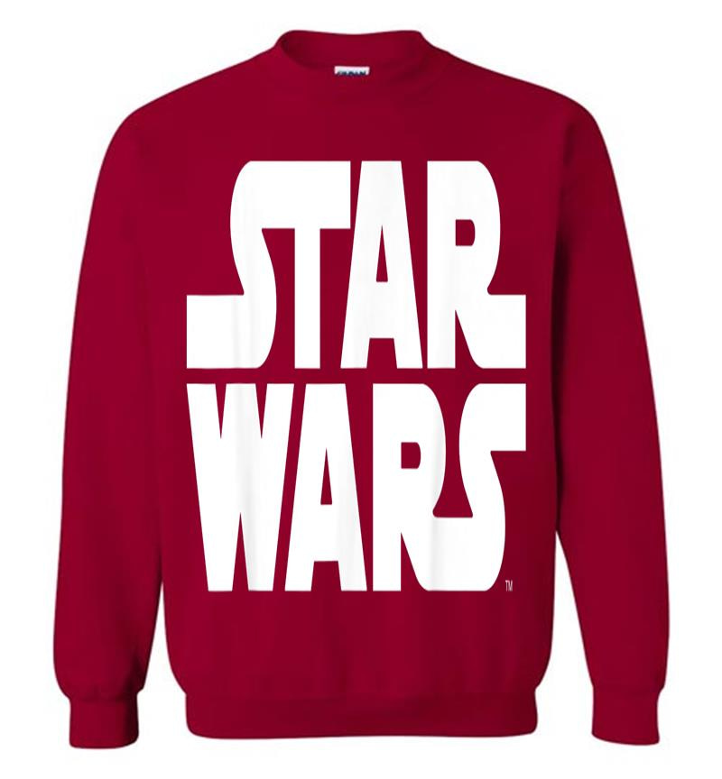 Inktee Store - Star Wars Basic Logo Sweatshirt Image