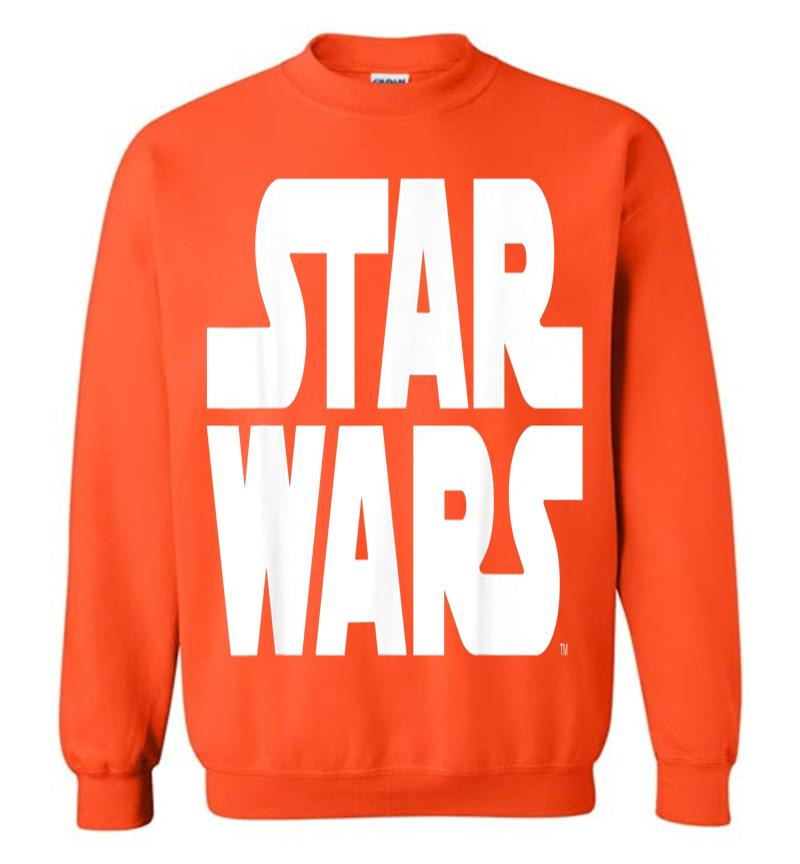 Inktee Store - Star Wars Basic Logo Sweatshirt Image