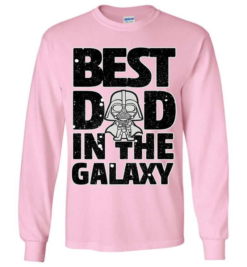Inktee Store - Star Wars Best Dad In The Galaxy Darth Vader Premium Long Sleeve T-Shirt Image