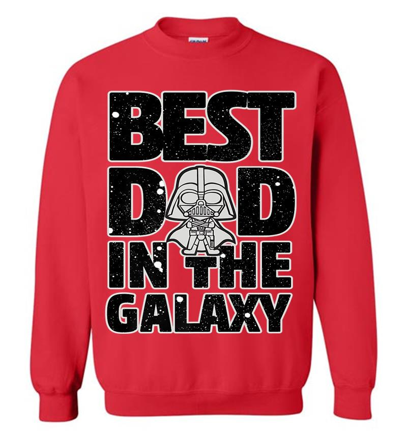 Inktee Store - Star Wars Best Dad In The Galaxy Darth Vader Premium Sweatshirt Image