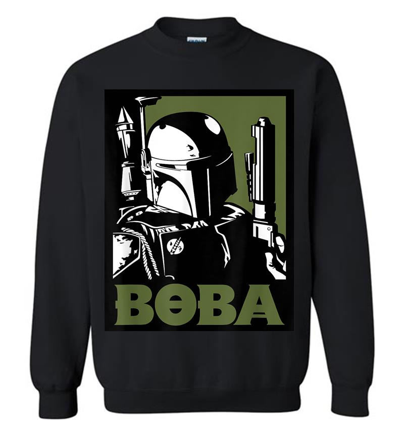 Star Wars Boba Fett Poster Sweatshirt