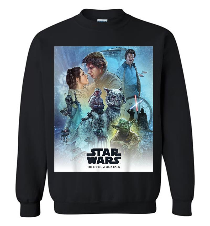Star Wars Celebration Mural Empire Strikes Back Logo Sweatshirt