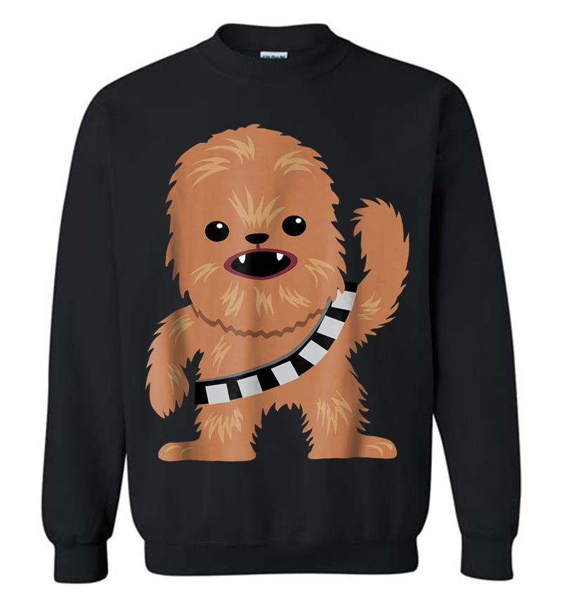 Star Wars Chewbacca Cutie Cartoon Chewie Graphic Sweatshirt