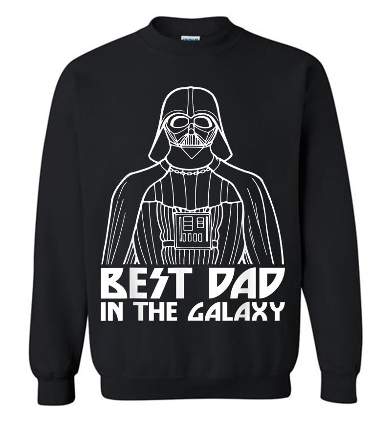 Inktee Store - Star Wars Darth Vader Best Dad In Galaxy Graphic Sweatshirt Image