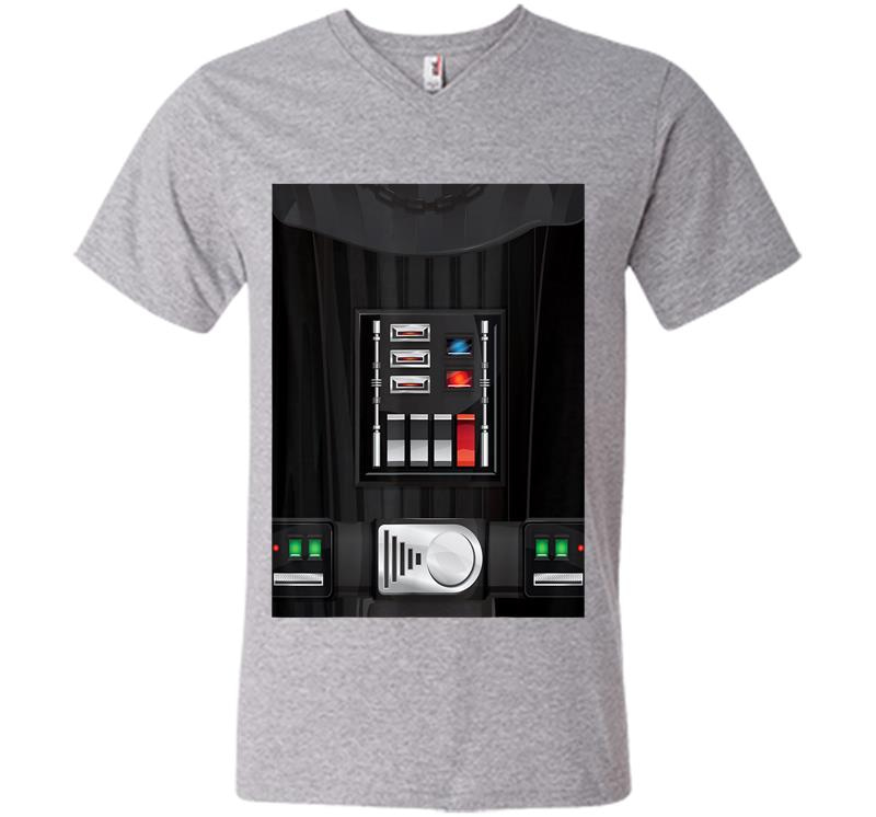 Inktee Store - Star Wars Darth Vader Halloween Costume V-Neck T-Shirt Image