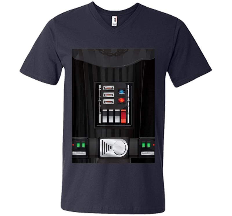 Inktee Store - Star Wars Darth Vader Halloween Costume V-Neck T-Shirt Image