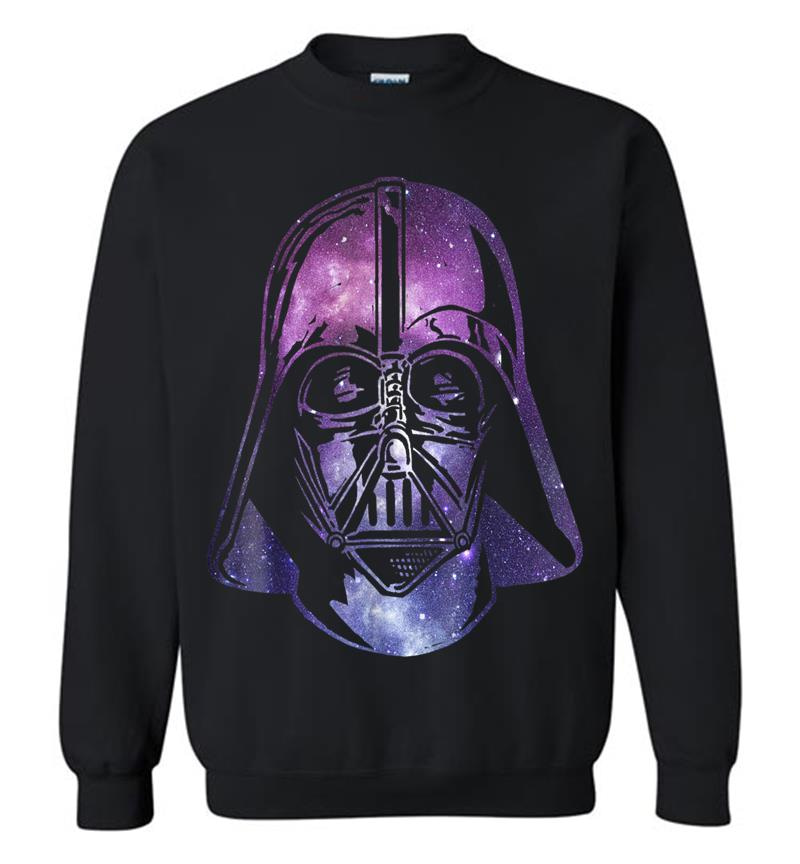 Star Wars Darth Vader Space Helmet Galaxy Sweatshirt