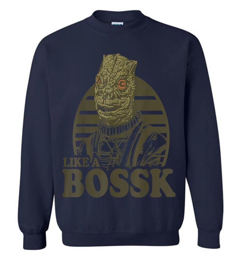 Inktee Store - Star Wars Like A Bossk Graphic Sweatshirt Image