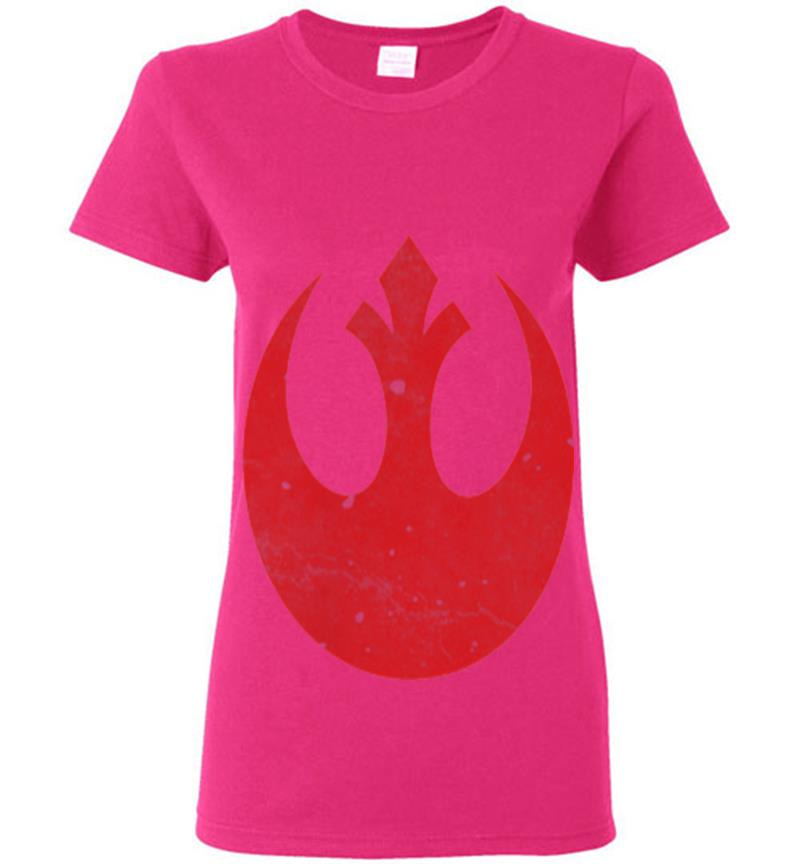 Inktee Store - Star Wars Rebel Pocket Crest Womens T-Shirt Image