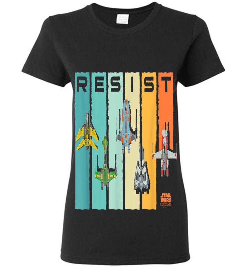 Star Wars Resistance Fighter Jets Womens T-Shirt