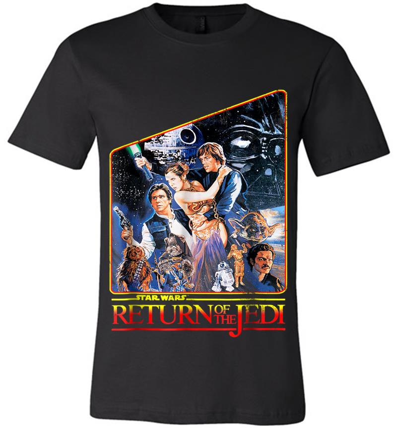Inktee Store - Star Wars Return Of The Jedi Graphic Premium T-Shirt Image