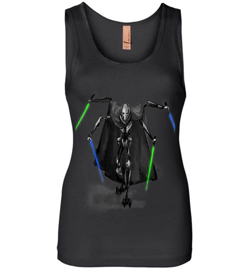 Star Wars Revenge Of The Sith General Grievous Womens Jersey Tank Top