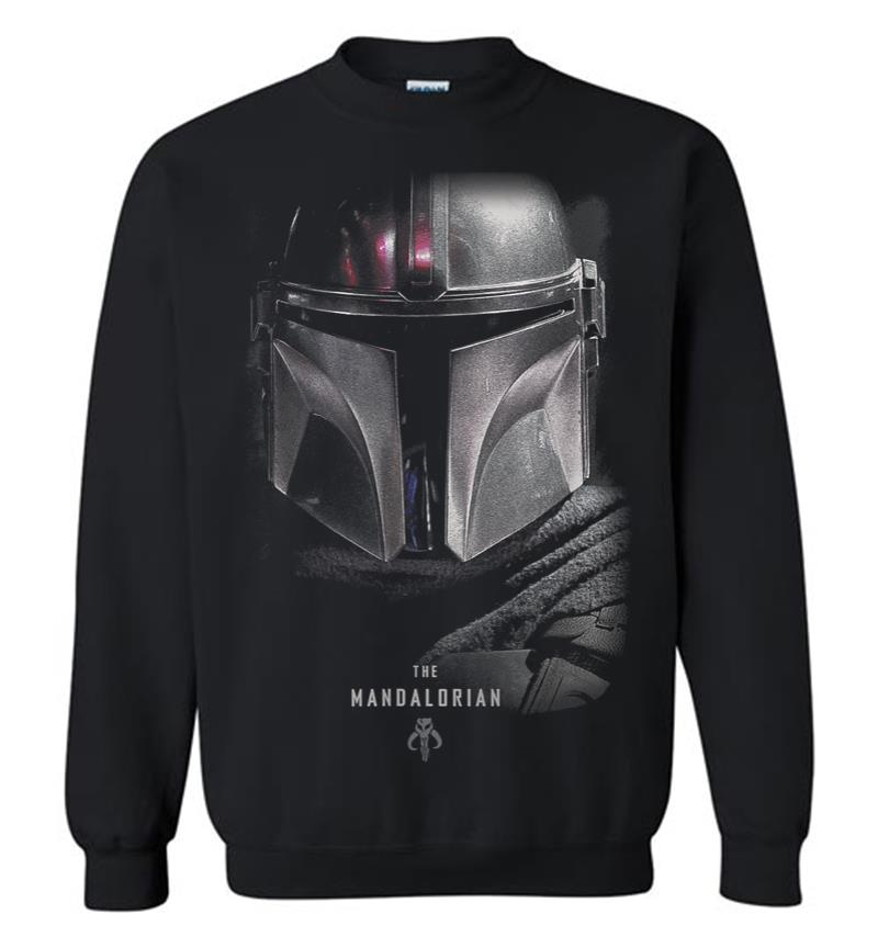Star Wars The Mandalorian Dark Portrait Sweatshirt
