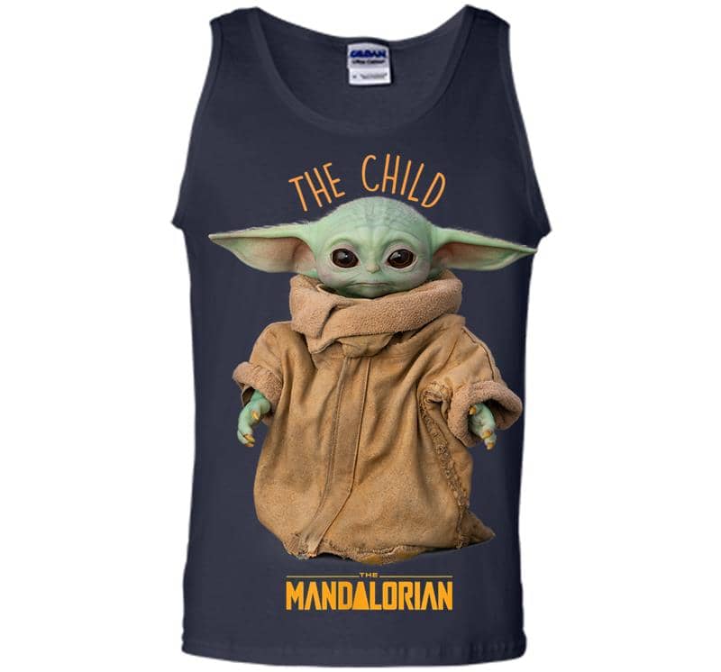 Inktee Store - Star Wars The Mandalorian The Child Cute Men Tank Top Image