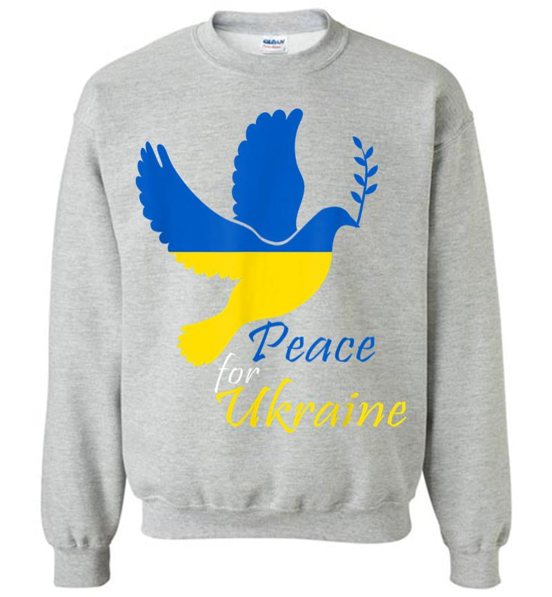 Inktee Store - Support Ukraine I Stand With Ukraine Flag Free Ukraine Sweatshirt Image