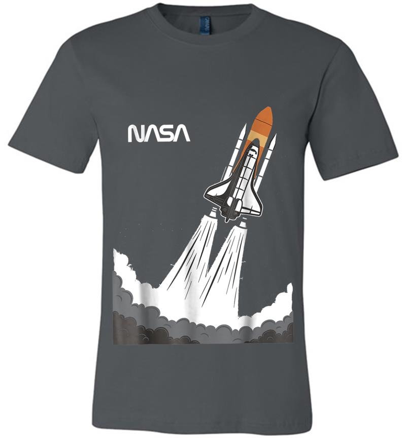 The Official Shuttle Nasa Worm Premium T-Shirt