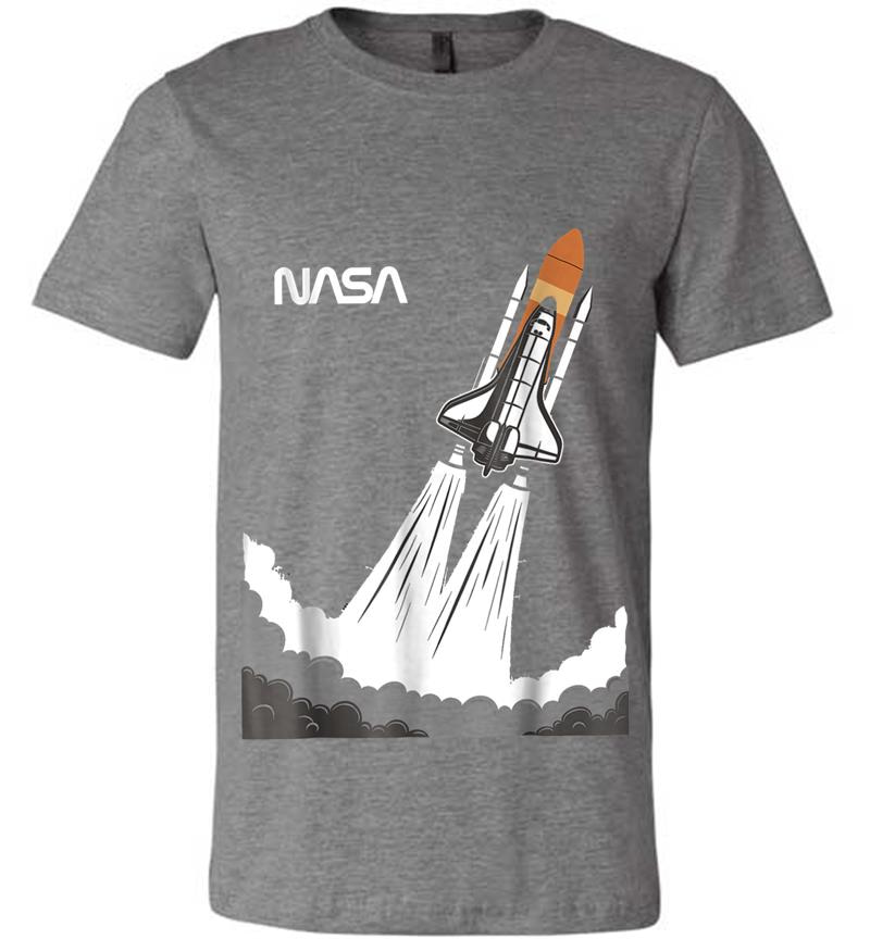 Inktee Store - The Official Shuttle Nasa Worm Premium T-Shirt Image