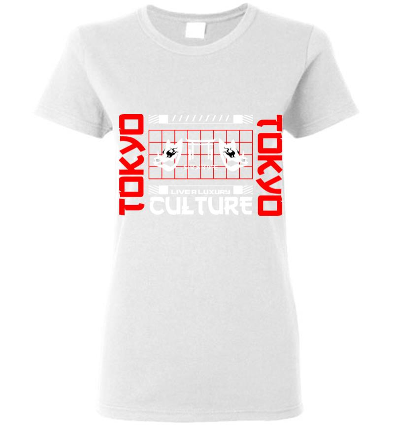 Inktee Store - Tokyo Live A Luxury Culture Women T-Shirt Image