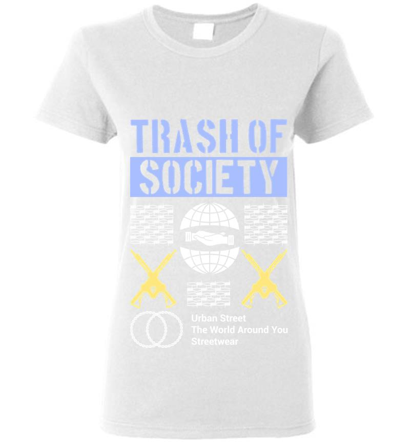 Inktee Store - Trash Of Society Women T-Shirt Image