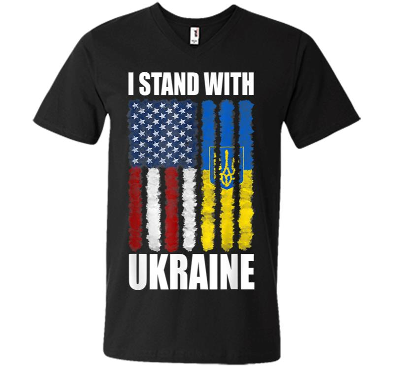 Ukrainian - Lover I Stand With Ukraine V-Neck T-Shirt