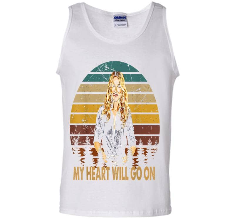 Inktee Store - Vintage Celine S Dion Country Tour Musician For Mens Tank Top Image