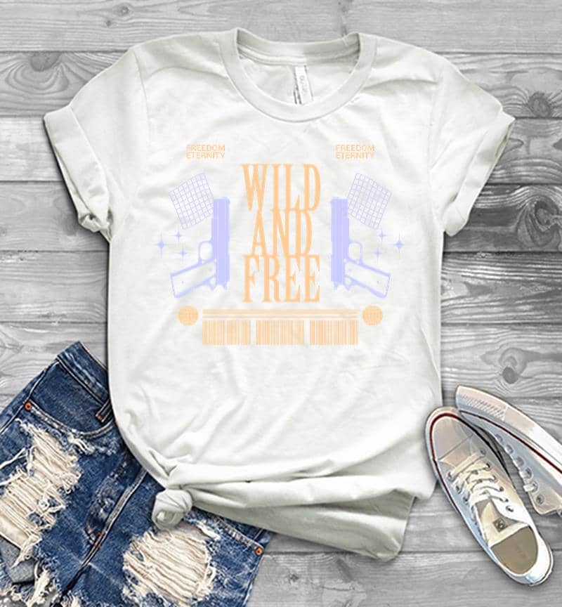 Inktee Store - Wild And Free Men T-Shirt Image