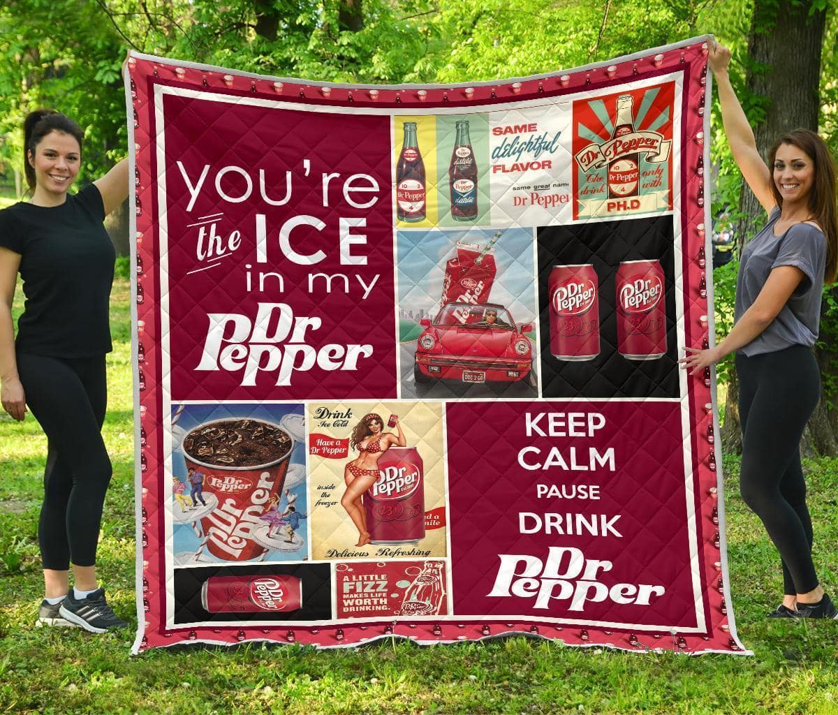 Dr Peeper Funny Gift For Soft Drink Lover Quilt
