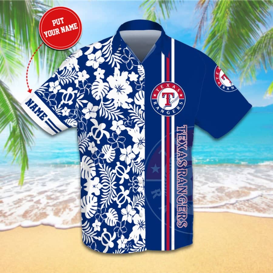 Personalized Texas Rangers Hawaiian Shirts